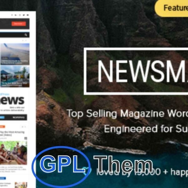 Newsmag – WordPress Theme for News, Magazine & Publishing Sites Newsmag is a premium WordPress theme specifically crafted for content-rich websites like news portals, online magazines, newspapers, blogs, and review sites. With its elegant design, intuitive interface, and performance-optimized codebase, Newsmag makes publishing articles, embedding videos, and displaying content effortless and efficient.