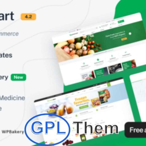 GreenMart – Organic & Food WooCommerce WordPress Theme GreenMart is a modern and highly customizable WooCommerce WordPress theme designed specifically for organic food stores, grocery shops, farms, and health-focused eCommerce businesses. Built with flexibility in mind, GreenMart allows you to easily modify every aspect of your website using an intuitive Theme Options panel—no coding required.