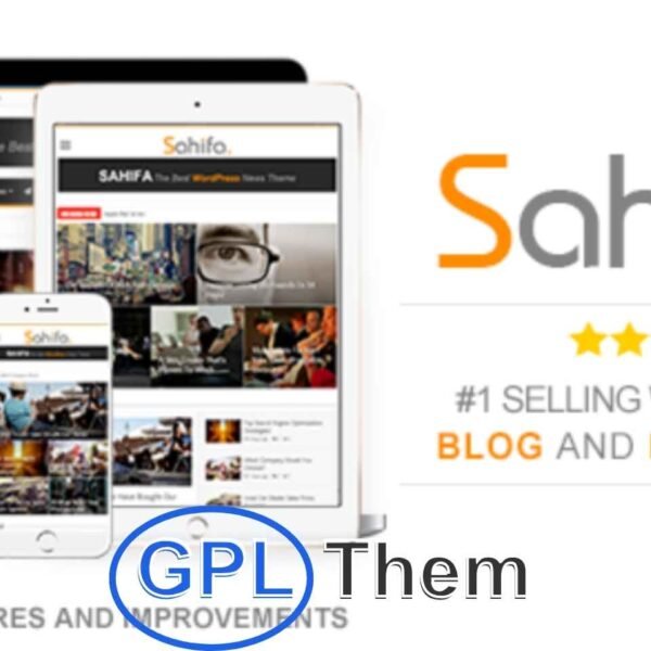 Sahifa – Responsive News, Magazine & Blog WordPress Theme Sahifa is a highly versatile and best-selling WordPress theme designed for news, magazine, newspaper, and blog websites. Known for its clean design and robust functionality, Sahifa combines performance and aesthetics to deliver an exceptional user experience across all devices.