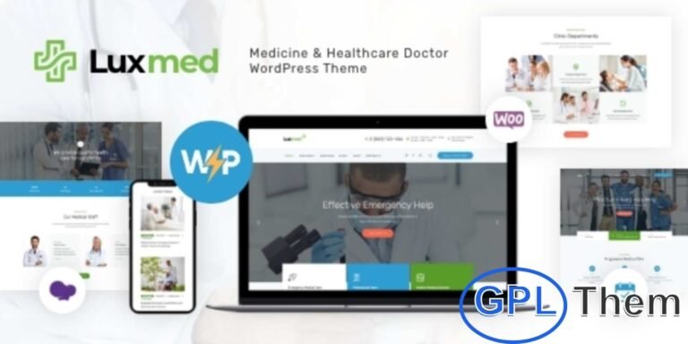 LuxMed – Modern Medicine & Healthcare WordPress Theme LuxMed is a sleek, modern, and highly functional WordPress theme specifically crafted for the medical and healthcare industry. Perfect for hospitals, clinics, nursing care agencies, medical equipment stores, hospices, and wellness centers, LuxMed delivers a professional online presence that builds trust with patients and clients alike.