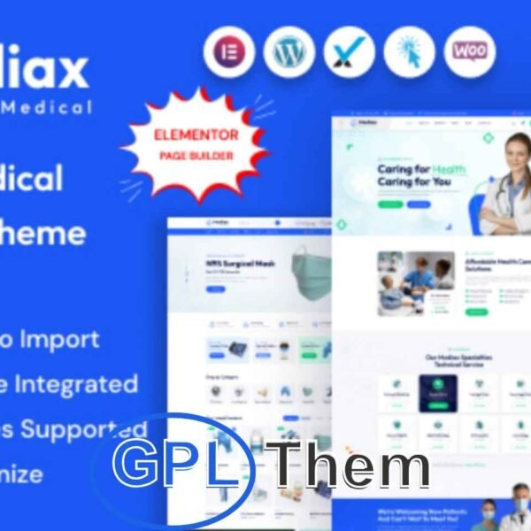 Mediax v1.0.0 – Health & Medical WordPress Theme
