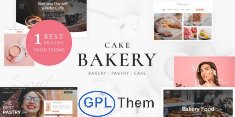 Sweet Cake Bakery – Pastry & Cake Shop WordPress Theme Sweet Cake Bakery is a beautifully crafted WordPress theme designed for pastry shops, bakeries, cake stores, cafes, and dessert-focused businesses. Built with WPBakery Page Builder, this theme gives you full control over your website layout with a simple drag-and-drop interface—no coding required.