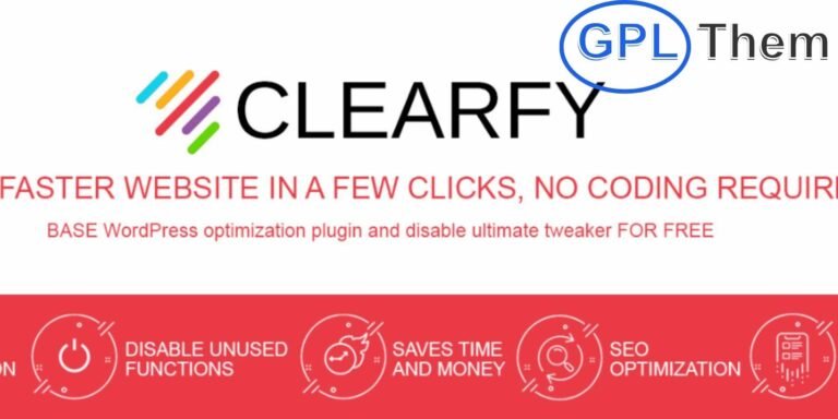Webcraftic Clearfy Business – All-in-One WordPress Optimization Plugin Webcraftic Clearfy Business is a powerful, all-in-one WordPress optimization plugin designed to improve your website’s performance, security, and SEO—without replacing your favorite tools like Yoast SEO, Autoptimize, or WP Super Cache.