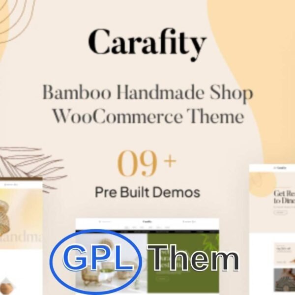 Carafity v1.1.1 – Bamboo Handmade Shop WooCommerce Theme