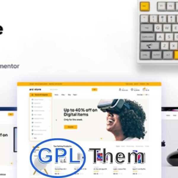 Arostore – Electronics Store WooCommerce WordPress Theme Arostore by WPBingo is a powerful and modern WooCommerce WordPress theme designed specifically for electronics stores and tech-related eCommerce websites. Built on the latest version of Bootstrap, this theme delivers a clean, responsive, and performance-optimized layout that enhances the shopping experience on any device.