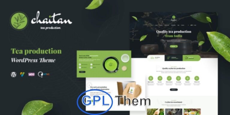 Chaitan – Tea Production & Organic Store WordPress Theme Chaitan is a modern and professional WordPress theme designed specifically for tea production companies, online tea shops, tea houses, organic drink stores, and related niche businesses. Whether you're selling loose-leaf teas, organic beverages, tea accessories, or herbal products, Chaitan provides all the tools you need to build a stunning and functional eCommerce website.