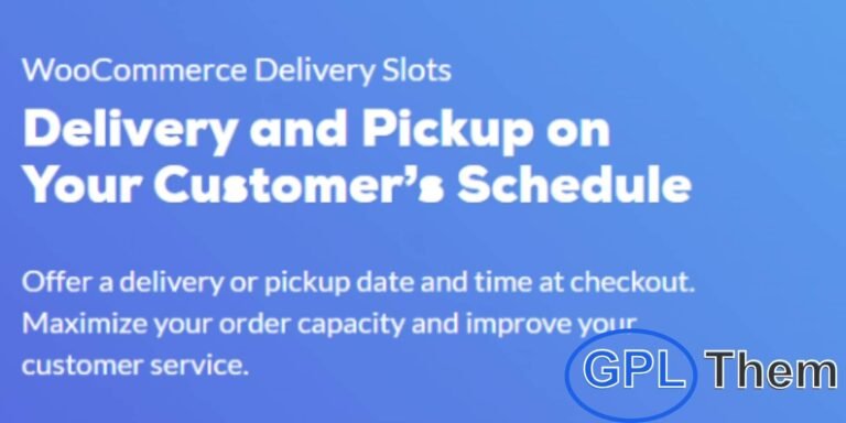 Iconic WooCommerce Delivery Slots – Schedule Order Dates & Time Slots with Ease Iconic Delivery Slots for WooCommerce is a must-have plugin for stores offering local delivery or in-store pickup. It allows customers to choose their preferred delivery date and time slot, ensuring a smoother shopping experience and more efficient order management.