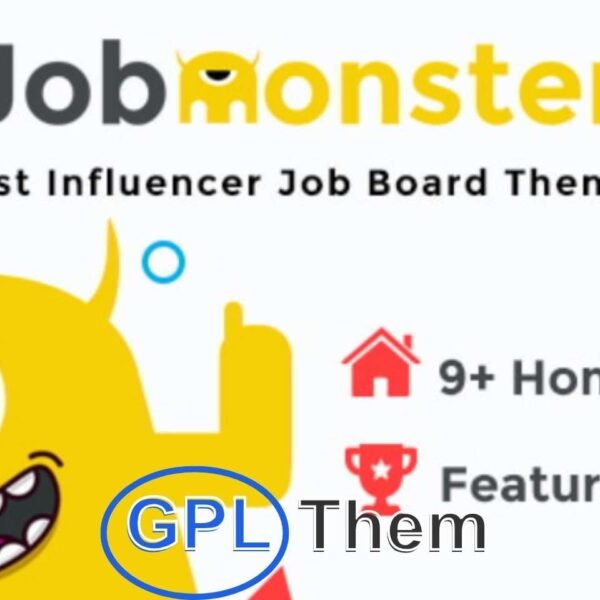 Jobmonster – Powerful Job Board WordPress Theme Jobmonster is a feature-rich and professionally designed WordPress theme built specifically for creating modern job board websites. Designed to connect employers with job seekers seamlessly, Jobmonster offers everything you need to launch a fully functional and user-friendly recruitment platform.
