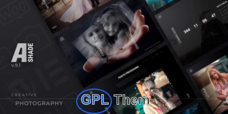 Ashade – Dark Mode Photography WordPress Theme Ashade is a premium dark-mode Photography WordPress theme designed for professional photographers, portfolio creators, and visual artists. With its sleek, minimal aesthetic and performance-focused features, Ashade is ideal for showcasing photography in a stunning and immersive way.