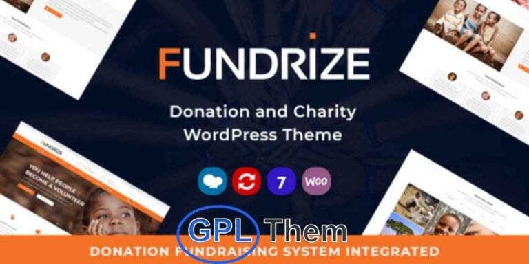 Fundrize – Responsive Donation & Charity WordPress Theme (SEO-Optimized) Fundrize is a powerful and fully responsive WordPress theme designed specifically for non-profits, charity organizations, NGOs, and fundraising campaigns. Built with flexibility and performance in mind, Fundrize offers a clean, retina-ready design with extensive customization options that make it easy to launch a professional donation-focused website.