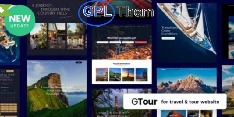 Grand Tour – Responsive WordPress Theme for Travel & Tour Agencies Grand Tour is a modern, feature-rich WordPress theme designed specifically for tour operators, travel agencies, and travel bloggers. Built with the latest WordPress technology, Grand Tour offers a fully responsive layout that ensures your website looks stunning on all devices—desktop, tablet, or mobile.