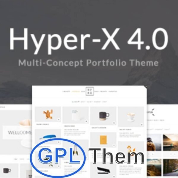 HyperX – Responsive Portfolio WordPress Theme for Creatives HyperX is a clean, modern, and user-friendly WordPress theme designed specifically for creatives, freelancers, designers, agencies, and anyone looking to showcase their portfolio with style. Built with simplicity and performance in mind, HyperX makes it easy to create a professional portfolio or blog without needing coding skills.