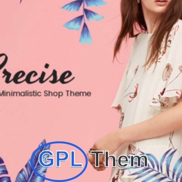 Precise – Modern and Minimalist WooCommerce WordPress Theme Precise is a clean, modern, and highly customizable WooCommerce WordPress theme designed for online shops that value simplicity and style. With 13 unique pre-built demos, Precise gives you full creative control to build a professional eCommerce site tailored to your brand.