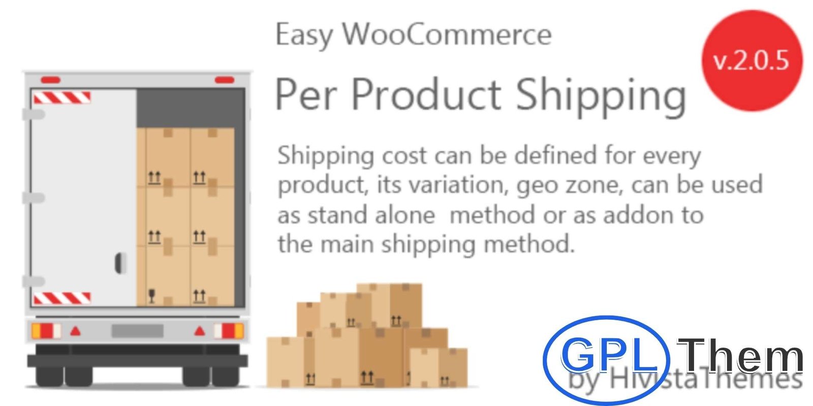 WooCommerce Per Product Shipping WooCommerce Per Product Shipping – Location-Based Shipping Control WooCommerce Per Product Shipping gives you complete flexibility to set individual shipping rates for each product or product variation, tailored by customer location. Whether you're shipping globally or locally, this plugin ensures precise shipping cost control across your WooCommerce store.