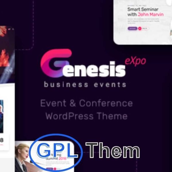 GenesisExpo v1.4.10 – Business Events & Conference WordPress Theme