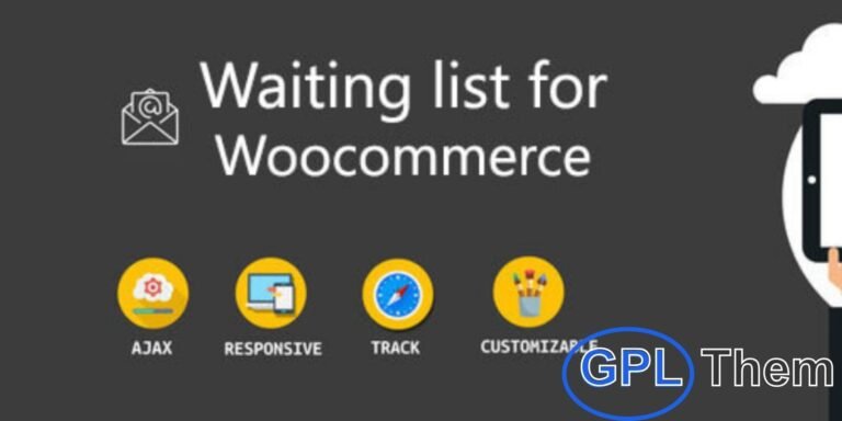 WooCommerce Waitlist – Notify Customers When Products Are Back in Stock The WooCommerce Waitlist plugin allows your customers to subscribe for back-in-stock notifications on out-of-stock products. When an item is restocked, registered users automatically receive an email alert, helping you recover lost sales and measure demand.