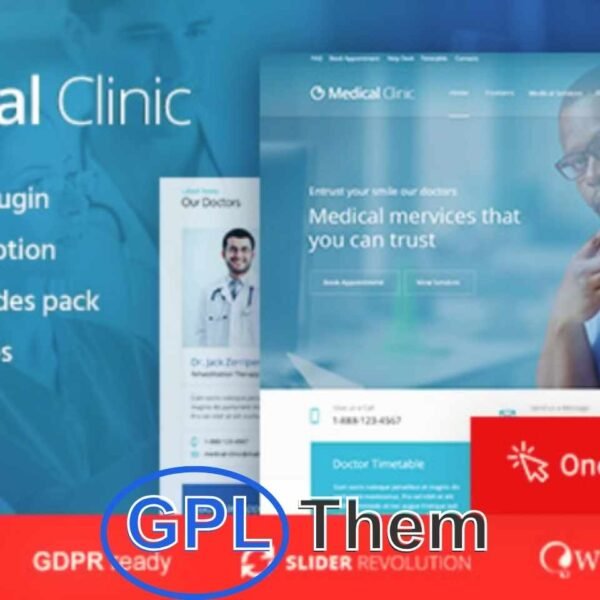 Medical Clinic – Doctor & Hospital WordPress Theme Medical Clinic is a professionally designed WordPress theme built for healthcare institutions such as private clinics, hospitals, doctor offices, and medical centers. Whether you're a family doctor, pediatrician, dentist, gynecologist, or general practitioner, this theme offers all the essential features required to create a reliable and professional online presence.
