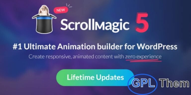 Scroll Magic WordPress – Advanced Scrolling Animation Builder Plugin Scroll Magic is a powerful WordPress plugin designed to bring your website to life with smooth, scroll-based animations and effects. Whether you're building an interactive landing page, adding visual storytelling elements, or simply enhancing user engagement, Scroll Magic makes it easy to trigger animations based on scroll behavior—no coding required.