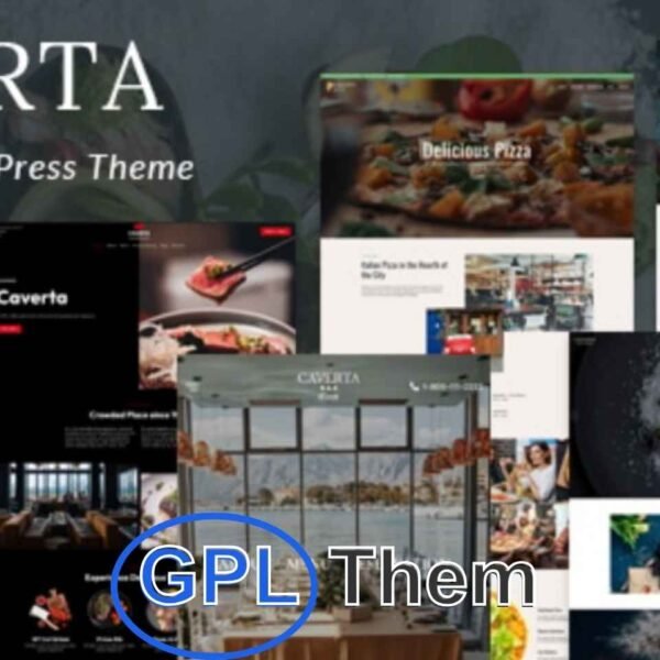 Caverta – Fine Dining & Restaurant WordPress Theme Caverta is a premium WordPress theme crafted specifically for restaurants and food-related businesses. Whether you're running a fine dining establishment, café, bistro, pizzeria, or bar, Caverta provides everything you need to establish a stylish and functional online presence.