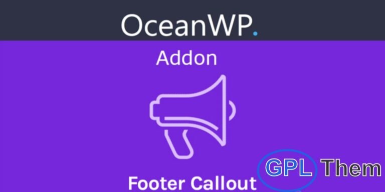 Ocean Footer Callout – Add Custom Footer Content with OceanWP The Ocean Footer Callout plugin for OceanWP theme allows you to easily display important information or promotional content in your website's footer area.