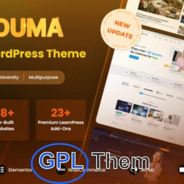 Eduma v5.5.2 – WordPress Theme