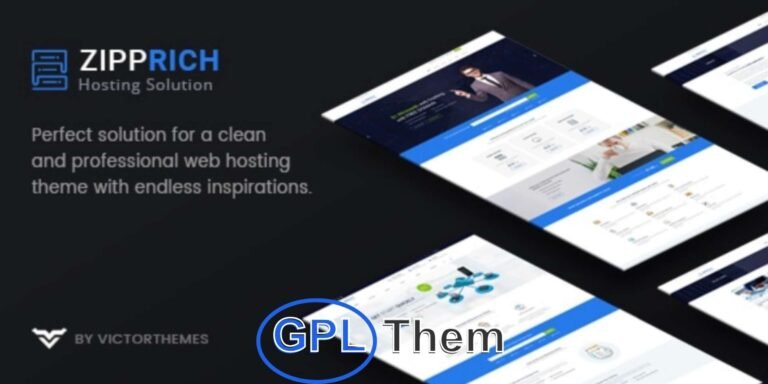 Zipprich – Web Hosting & WHMCS Integrated WordPress Theme Zipprich is a premium WordPress theme tailored for web hosting companies, domain registrars, and tech service providers. Seamlessly integrated with WHMCS, Zipprich offers a complete solution to manage hosting services, client accounts, and billing through a unified and professional platform.
