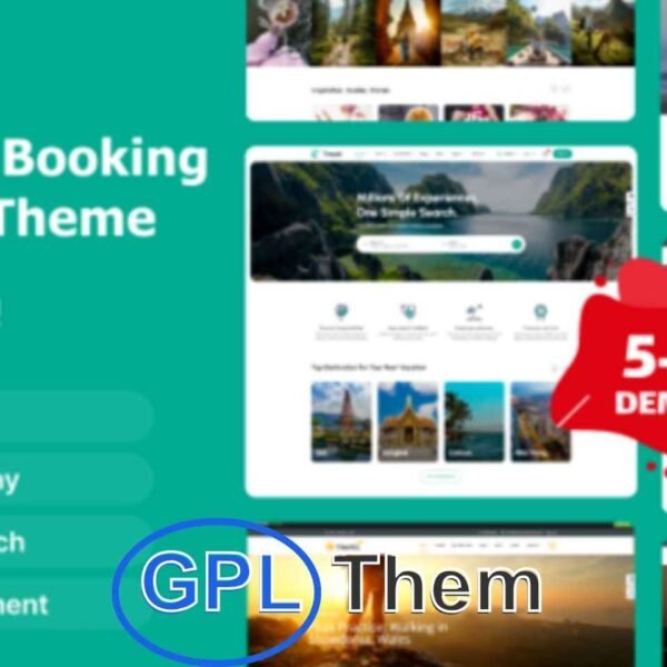 Exploore v5.8 – Tour Booking Travel WordPress Theme