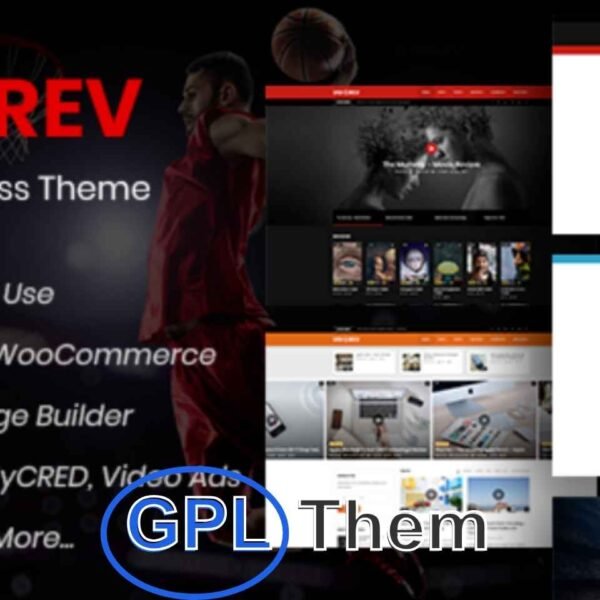 VidoRev v2.9.9.9.9.4 – Video WordPress Theme