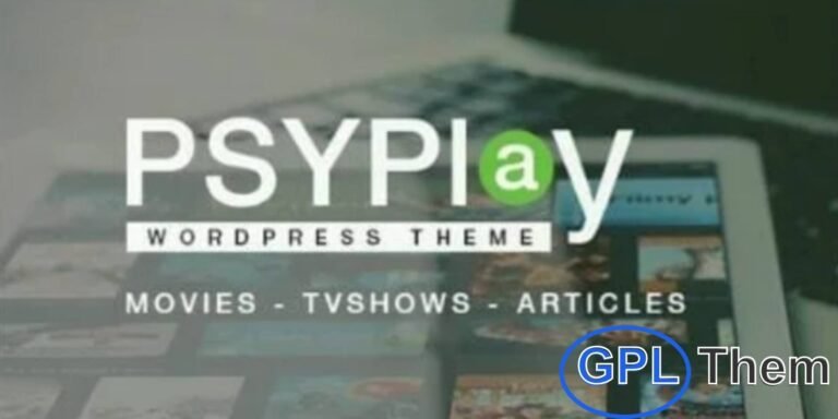 PsyPlay – WordPress Theme for Movies and TV Series Streaming Sites PsyPlay is a top-rated WordPress theme built specifically for websites offering movies and TV series content. Inspired by the popular layout of 123Movies, PsyPlay delivers a clean, modern design combined with advanced functionality that makes content management and user engagement effortless.