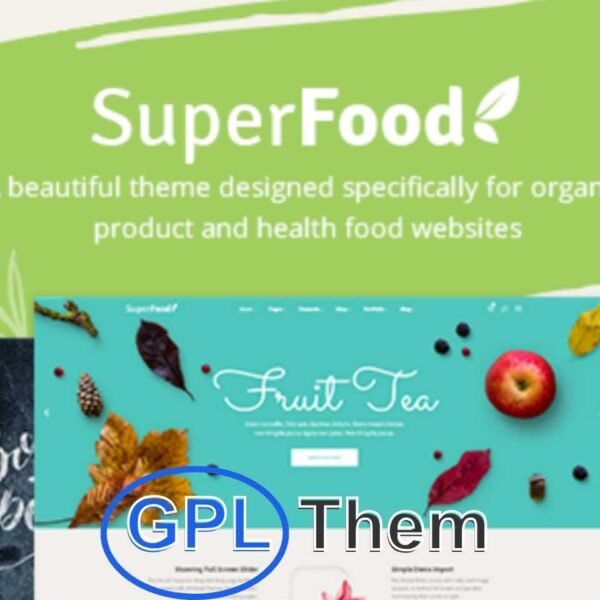 Superfood v1.3.1 – A Vibrant Theme for Organic Food and Health Products