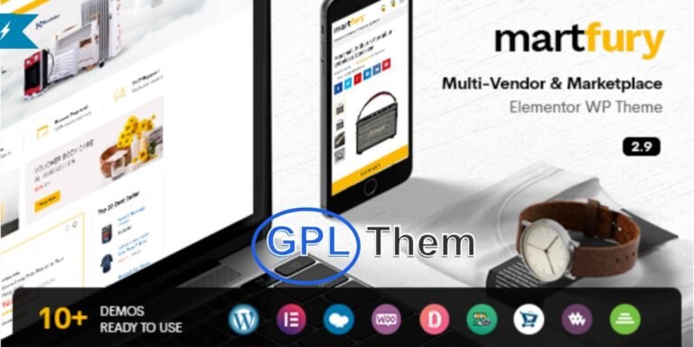 Martfury – Powerful WooCommerce Marketplace WordPress Theme Martfury is a modern, feature-rich WooCommerce WordPress theme designed specifically for multi-vendor marketplaces and online stores. Ideal for selling electronics, fashion, furniture, accessories, digital products, and more, Martfury gives you everything you need to build a fully functional eCommerce platform.