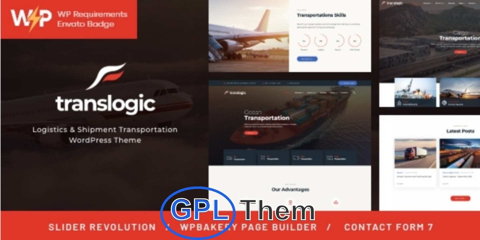 Translogic – Logistics & Shipment Transportation WordPress Theme Translogic – Logistics, Shipping & Transportation WordPress Theme Translogic is a sleek, modern WordPress theme tailored for logistics companies, shipping services, freight businesses, warehousing firms, and transportation agencies. Featuring a premium design and business-ready functionality, Translogic is ideal for trucking companies, delivery services, and supply chain solution providers.