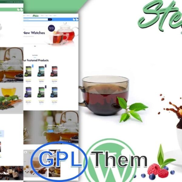 Stelna – Tea Salon & Herbal Shop WooCommerce WordPress Theme Stelna is a beautifully designed WordPress theme built specifically for tea shops, herbal stores, organic cafes, and wellness product retailers. Fully integrated with WooCommerce, Stelna provides everything you need to create a functional and visually appealing online store—all in one complete package.