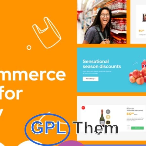 GroceStore – Colorful & Engaging Grocery Store WooCommerce Theme GroceStore is a vibrant and user-friendly WooCommerce WordPress theme designed for online grocery shops, supermarkets, organic food stores, and daily essentials retailers. With its bright visuals, intuitive layout, and interactive UI, GroceStore makes online shopping enjoyable and easy for your customers.