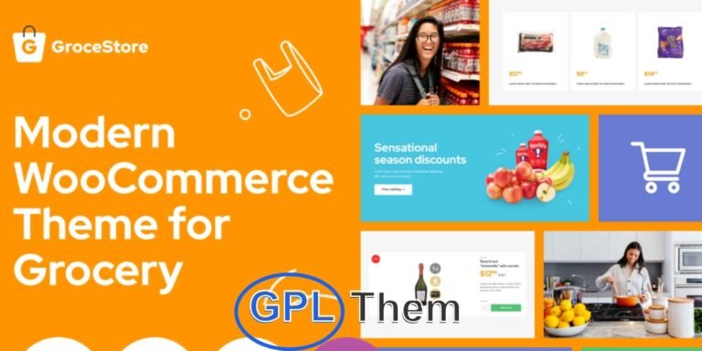 GroceStore – Colorful & Engaging Grocery Store WooCommerce Theme GroceStore is a vibrant and user-friendly WooCommerce WordPress theme designed for online grocery shops, supermarkets, organic food stores, and daily essentials retailers. With its bright visuals, intuitive layout, and interactive UI, GroceStore makes online shopping enjoyable and easy for your customers.