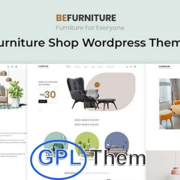 Befurniture – Free WooCommerce WordPress Theme for Furniture Stores Befurniture is a stylish and versatile free WooCommerce WordPress theme crafted for furniture shops, home décor retailers, and interior design businesses. Whether you're launching a new online store or refreshing an existing one, Befurniture offers the perfect blend of elegance and functionality to bring your eCommerce vision to life.