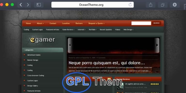 eGamer – Gaming WordPress Theme by Elegant Themes eGamer is a bold and dynamic WordPress theme by Elegant Themes, designed specifically for gaming blogs, review sites, and video game portals. Whether you're sharing game reviews, posting walkthroughs, or running a gaming news site, eGamer offers a powerful layout and customizable features tailored for gamers.