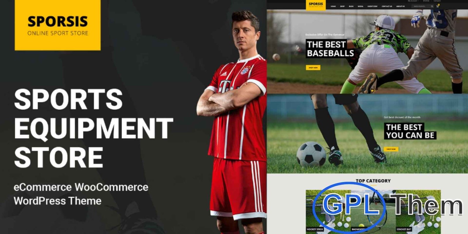 Sporsis – Sport And Game WooCommerce Theme Sporsis – WooCommerce Theme for Sports & Outdoor Game Stores Sporsis is a vibrant and feature-rich WooCommerce WordPress theme designed specifically for sports equipment shops, outdoor games retailers, and sporting goods eCommerce websites.