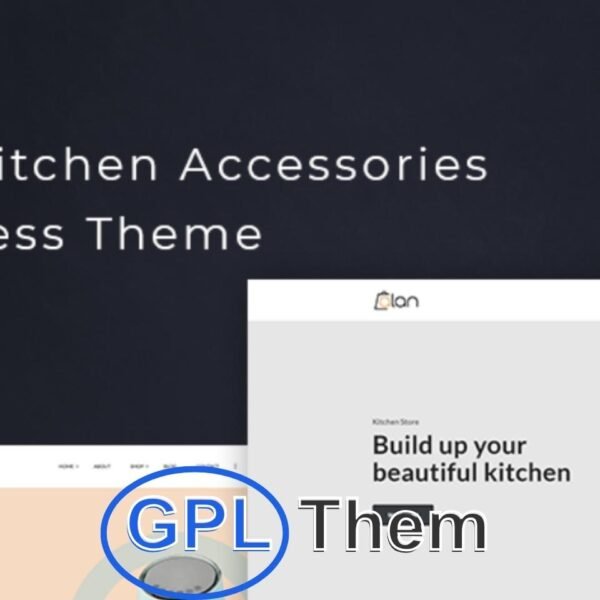 Alan – Kitchen Accessories WooCommerce WordPress Theme Alan is a modern and versatile WooCommerce WordPress theme designed specifically for kitchenware stores, cooking accessories shops, and home appliance retailers.