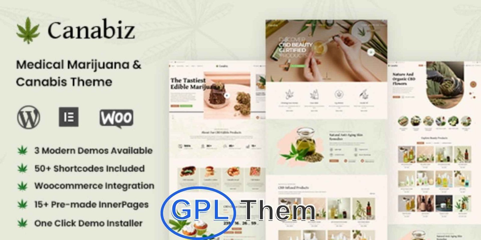 Canabiz – Weed Medical Marijuana, Cannabis Shop Canabiz – Medical Marijuana & CBD WooCommerce WordPress Theme Canabiz is a premium WordPress theme designed specifically for medical marijuana dispensaries, CBD oil shops, cannabis retailers, and hemp product stores.
