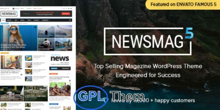 Top Magazine – Stylish News & Editorial WordPress Theme Top Magazine is a modern and feature-rich WordPress theme crafted for news websites, digital magazines, and editorial blogs.