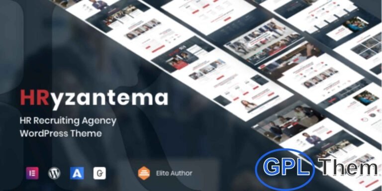 Hryzantema – HR & Recruitment WordPress Theme Hryzantema is a modern and professional Human Resources and Recruitment WordPress theme, ideal for HR agencies, recruiting firms, staffing solutions, headhunting companies, and career coaching services.