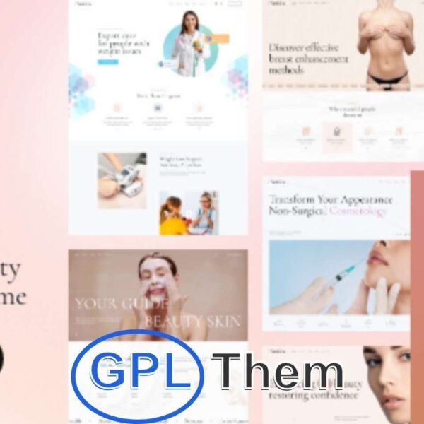 Plastica – Plastic Surgery & Medical Beauty WordPress Theme Plastica is a modern, elegant, and fully responsive WordPress theme specially designed for plastic surgery clinics, cosmetic centers, dermatology practices, and other medical and wellness businesses. With a clean and professional layout, Plastica helps you build trust with potential clients and present your services with clarity and sophistication.