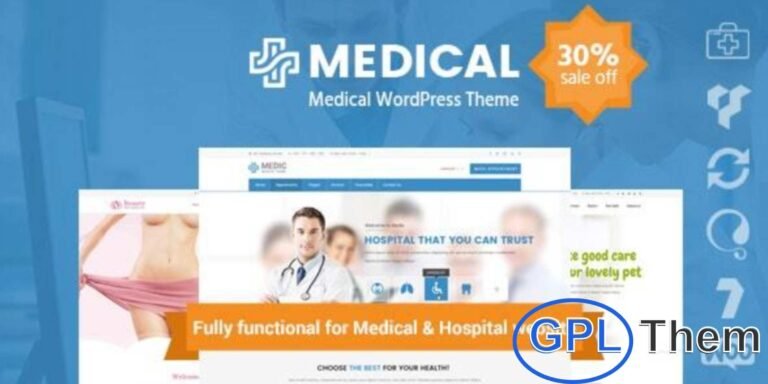 inMedical – Multipurpose Healthcare & Medical WordPress Theme inMedical is a feature-rich, professional WordPress theme designed specifically for medical, clinical, and healthcare websites. With a clean and modern layout, inMedical is perfect for hospitals, clinics, private practices, doctors, dentists, physiotherapists, veterinary clinics, and other health-related services.