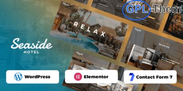 Seaside – Hotel & Vacation Rental Booking WordPress Theme Seaside is a premium Hotel Booking WordPress Theme designed specifically for the hospitality industry. Whether you're running a hotel, resort, vacation rental, apartment, villa, guest house, bed & breakfast, hostel, or chalet, Seaside offers a complete solution to showcase your property and manage bookings with ease.