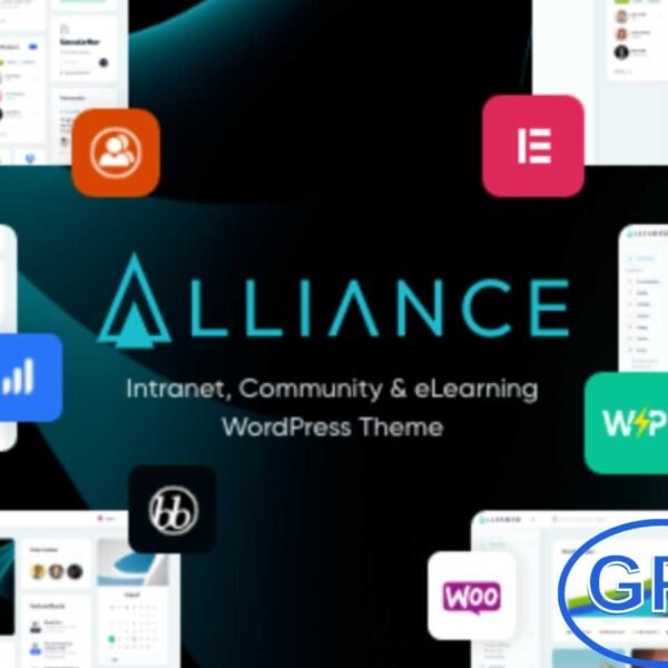 Alliance – Intranet & Extranet WordPress Theme with BuddyPress Alliance is a clean, modern, and high-performance WordPress theme designed specifically for building powerful intranet or extranet websites. Perfect for companies, agencies, organizations, and internal networks, Alliance enhances team collaboration and communication by offering user-friendly access to corporate data, resources, and community features.
