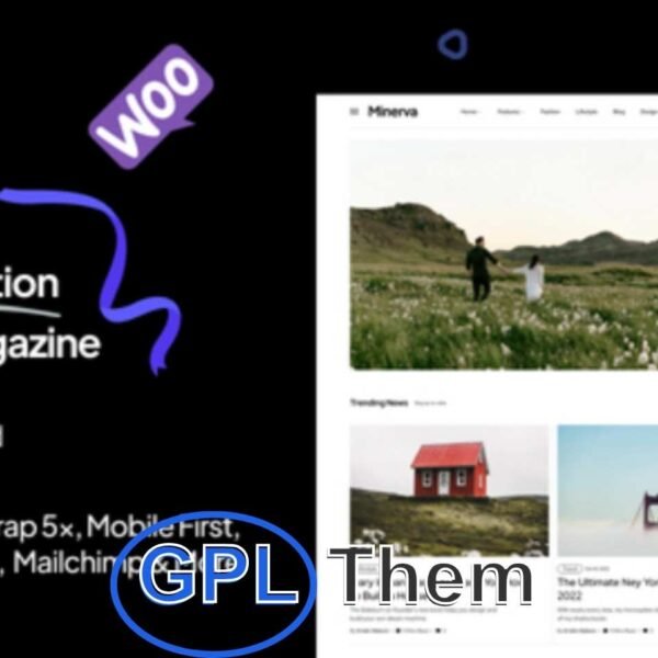 Minerva – Stylish WordPress Theme for Blogs, Magazines & News Sites Minerva is a sleek and modern WordPress theme designed for bloggers, writers, and online publishers. Whether you're launching a lifestyle blog, fashion magazine, tech news site, travel journal, or health and wellness publication, Minerva provides the flexibility and elegance needed to bring your content to life.
