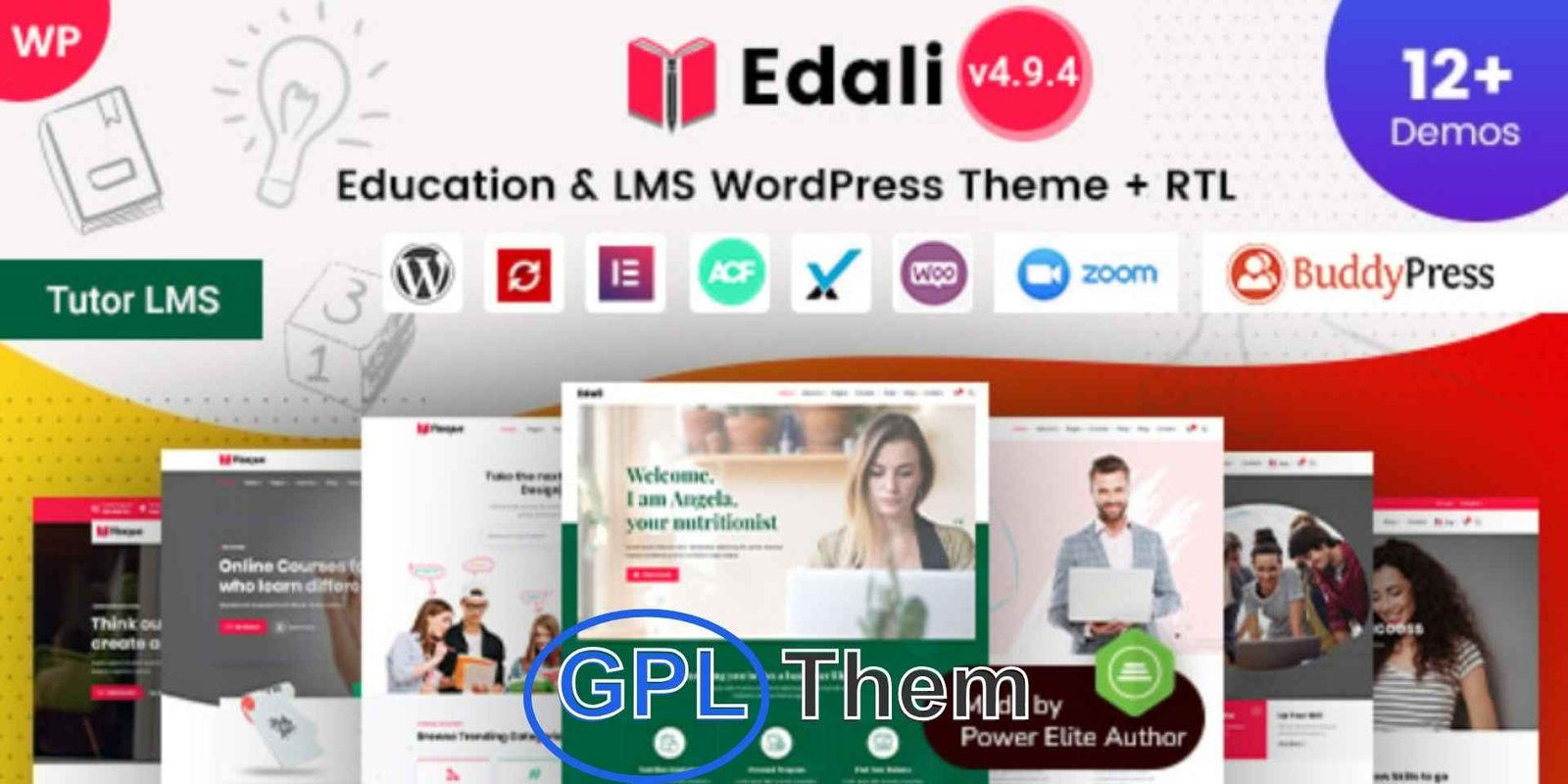 Edali – Online Courses Coaching & Education LMS Elementor WordPress Theme Edali – Online Courses, Coaching & Education LMS WordPress Theme Edali is a powerful and feature-rich Education LMS WordPress Theme built for online learning platforms, coaching centers, schools, universities, and training institutes. Designed with Elementor and LearnPress, Edali provides all the essential tools to launch and manage online courses with ease.