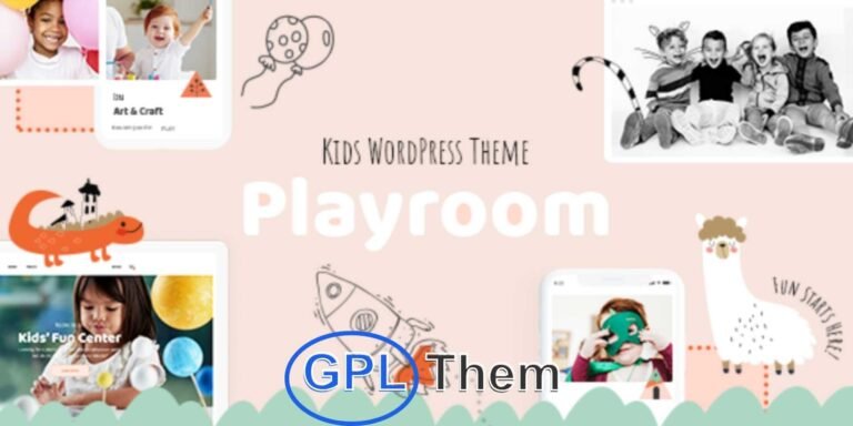 Playroom – Kids Entertainment & Kindergarten WordPress Theme Playroom is a vibrant and playful WordPress theme designed specifically for kids-focused websites, such as daycares, kindergartens, children's party venues, play centers, and entertainment hubs. With bright visuals and an intuitive layout, it helps you create an engaging and professional online presence for any child-oriented business.