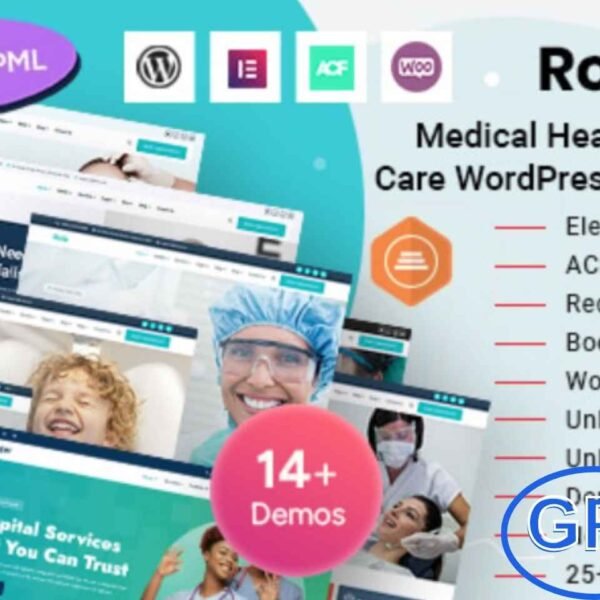 Rola – Medical, Dental & Healthcare WordPress Theme Rola is a modern and fully responsive WordPress theme designed specifically for medical professionals and healthcare institutions. Ideal for dental clinics, hospitals, doctor’s offices, medical centers, cosmetic surgery practices, labs, pharmacies, and wellness centers — Rola helps you build a professional online presence with ease.